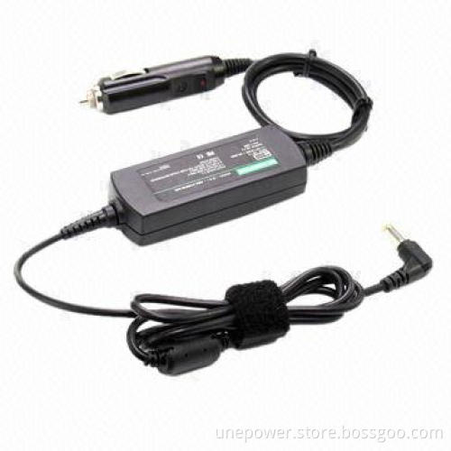 Laptop In-car Chargers for Acer, 19V, 1.58A, 30W, 5.5*1.7mm Desk Type, Comes in Black Color